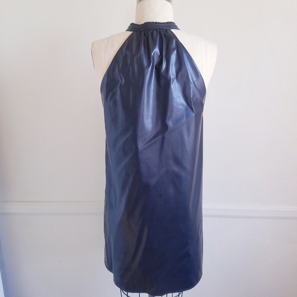 NEW | THML|‎ VeganLeather Dress Floral Embr… - Picture 5 of 7